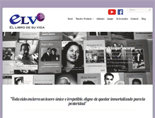 Tablet Screenshot of librodesuvida.com